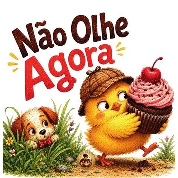 Capa do mini livro Não Olhe Agora